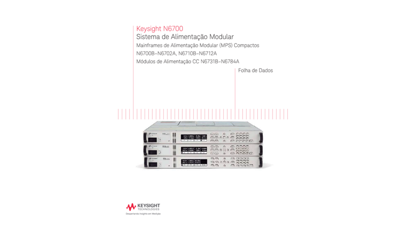 N6700 Modular Power System Family